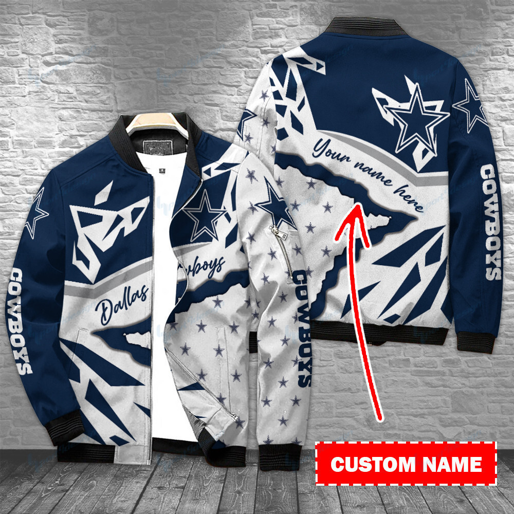 Cowboys Personalized Bomber Jacket BG399