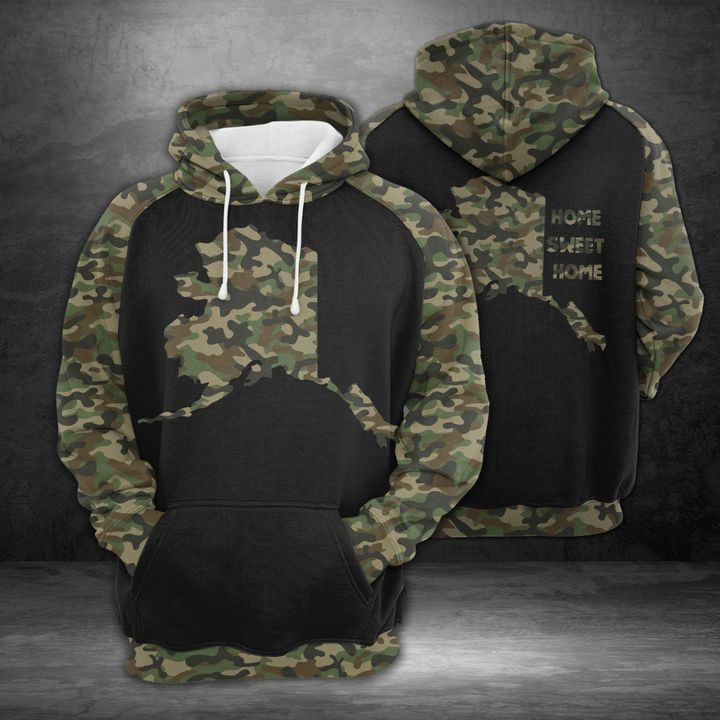 Home Sweet Home Alaska 3D All Over Print Hoodie & Zip Hoodie