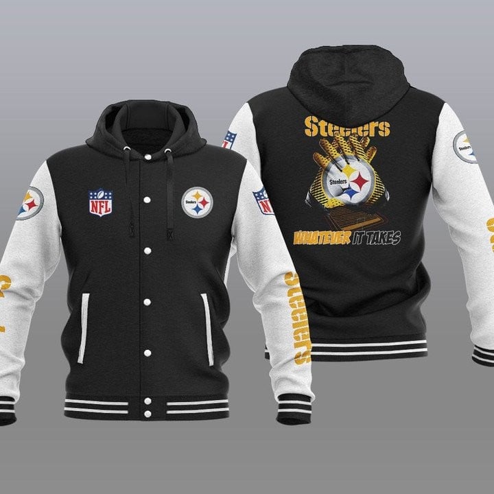 Pittsburgh Steelers Baseball Jacket 37