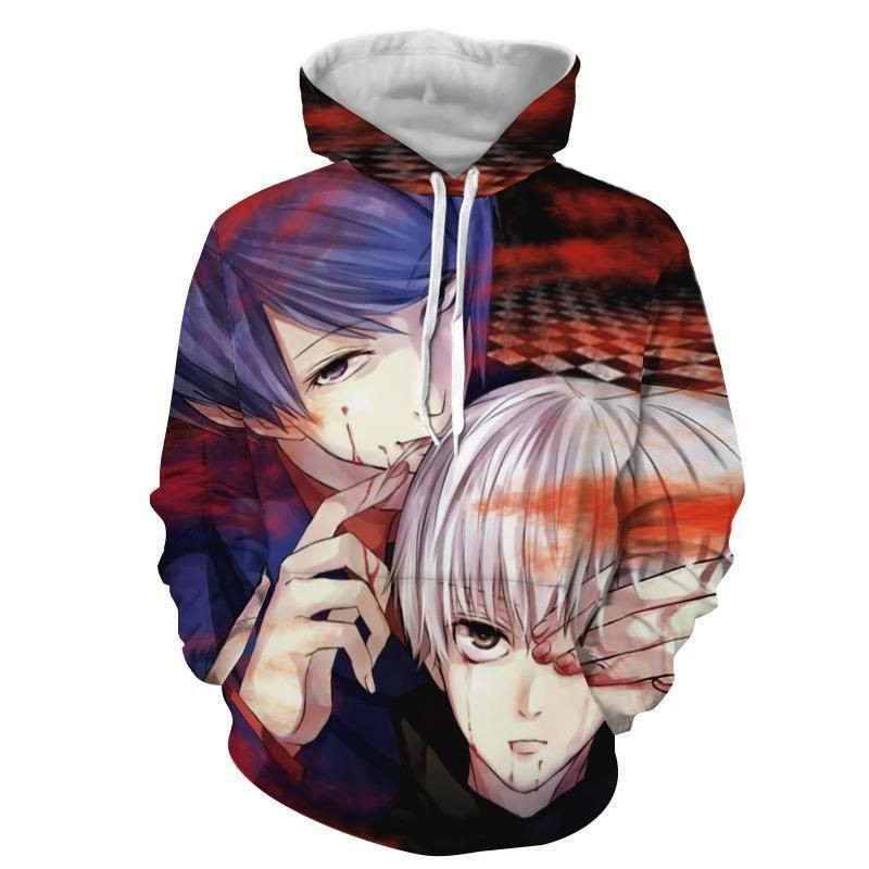 Tokyo Ghoul 3D All Over Print Hoodie & Zip Hoodie