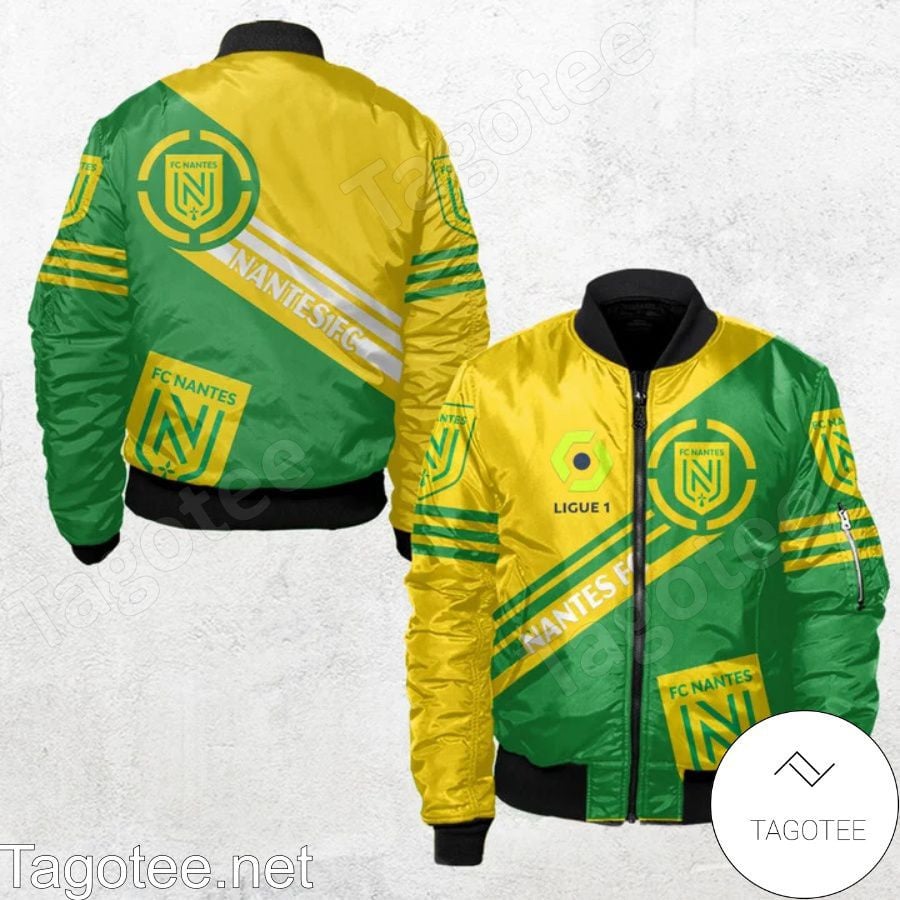 FC Nantes Ligue 1 Bomber Jacket