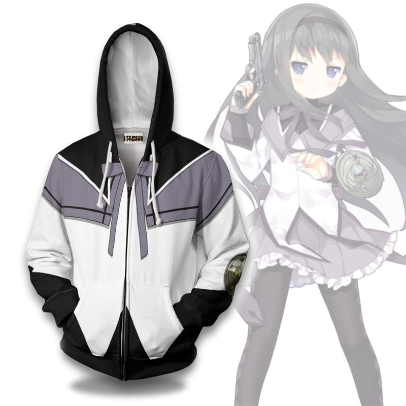 Akemi Homura 3D All Over Print Hoodie & Zip Hoodie