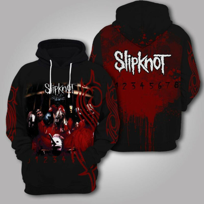 Slipknot 3d Hoodie Zipper Hoodie