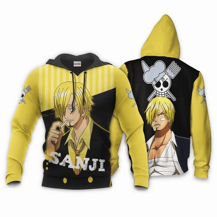 Vinsmoke Sanji One Piece 3d Hoodie Zip Hoodie