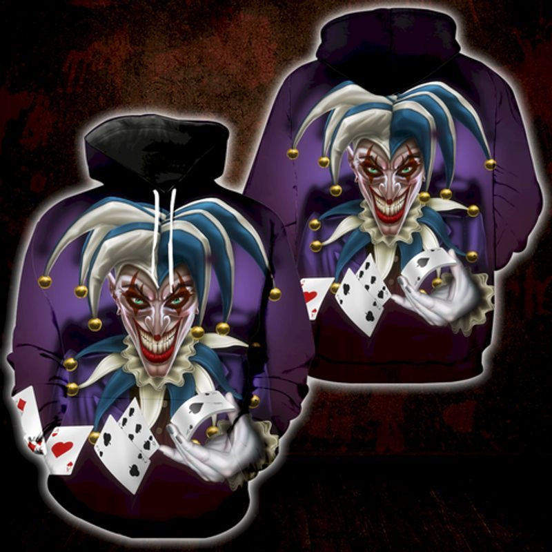 New Joker Anime 3d Hoodie