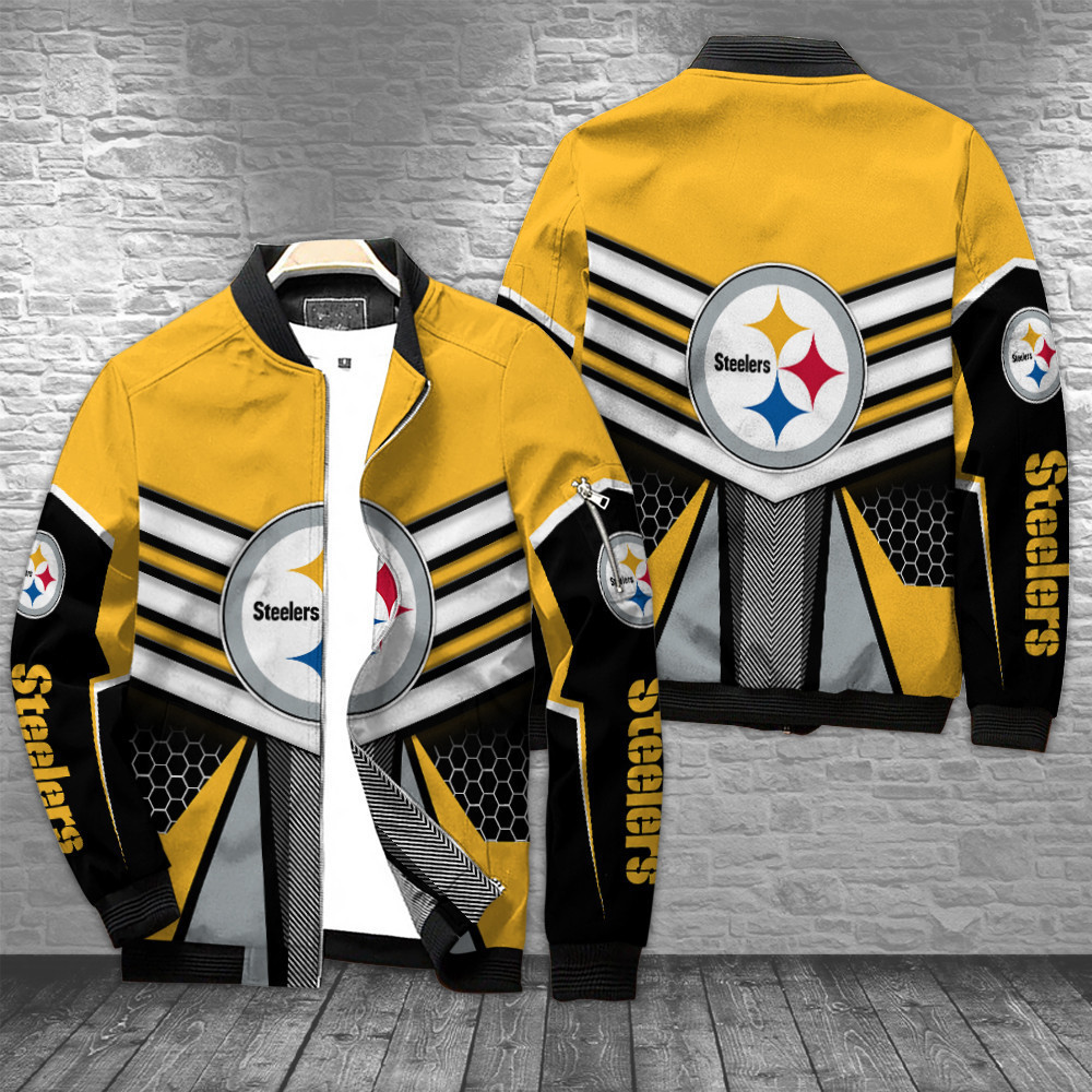 Pittsburgh Steelers Bomber Jacket BG23