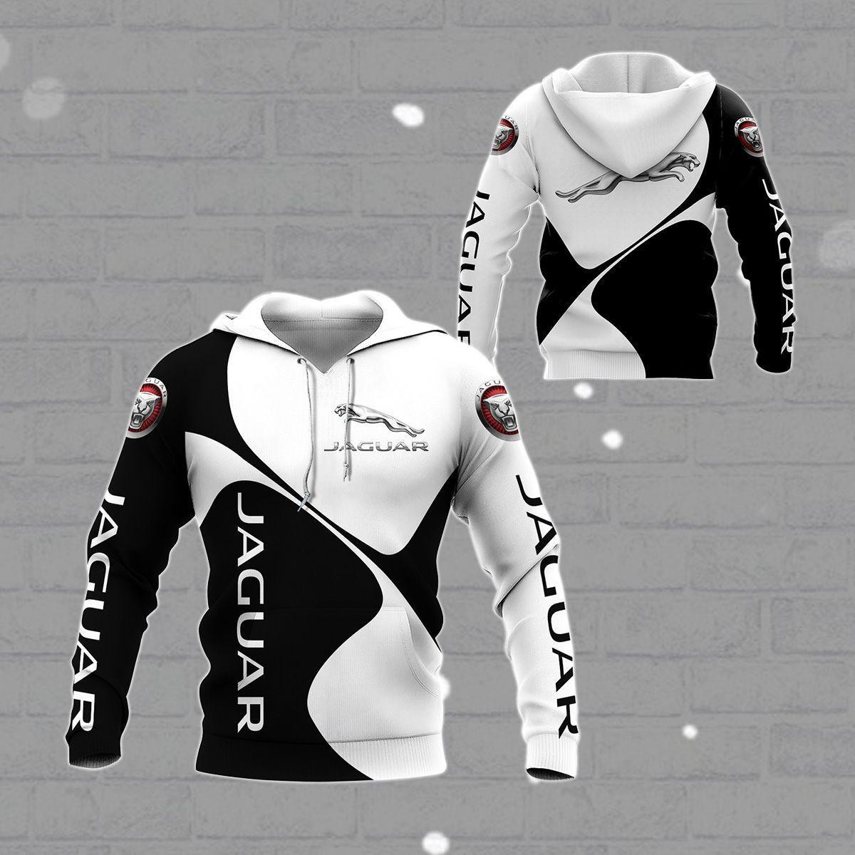 Jaguar Shirt 451, 3d Hoodie Zip Hoodie