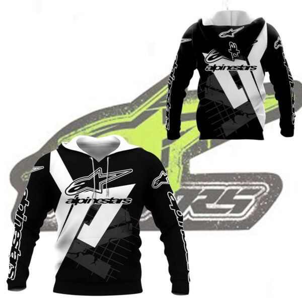 Alpinestars Shirt 196, 3d Hoodie Zip Hoodie 1625