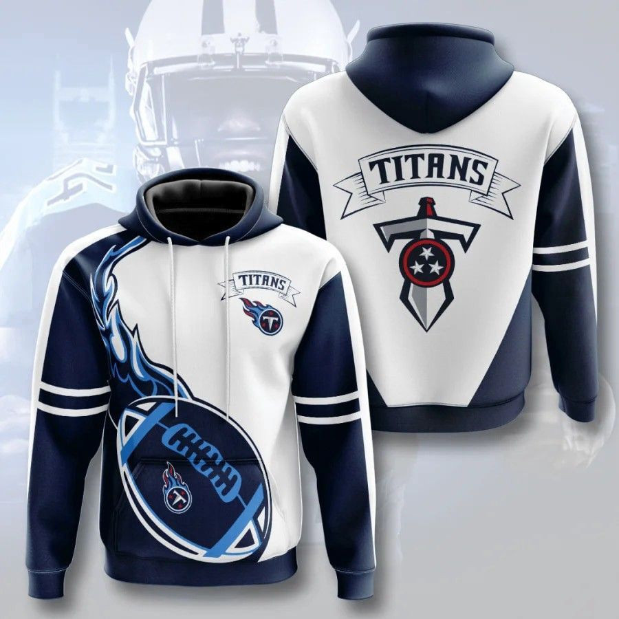 Tennessee Titans 3D All Over Print Hoodie & Zip Hoodie