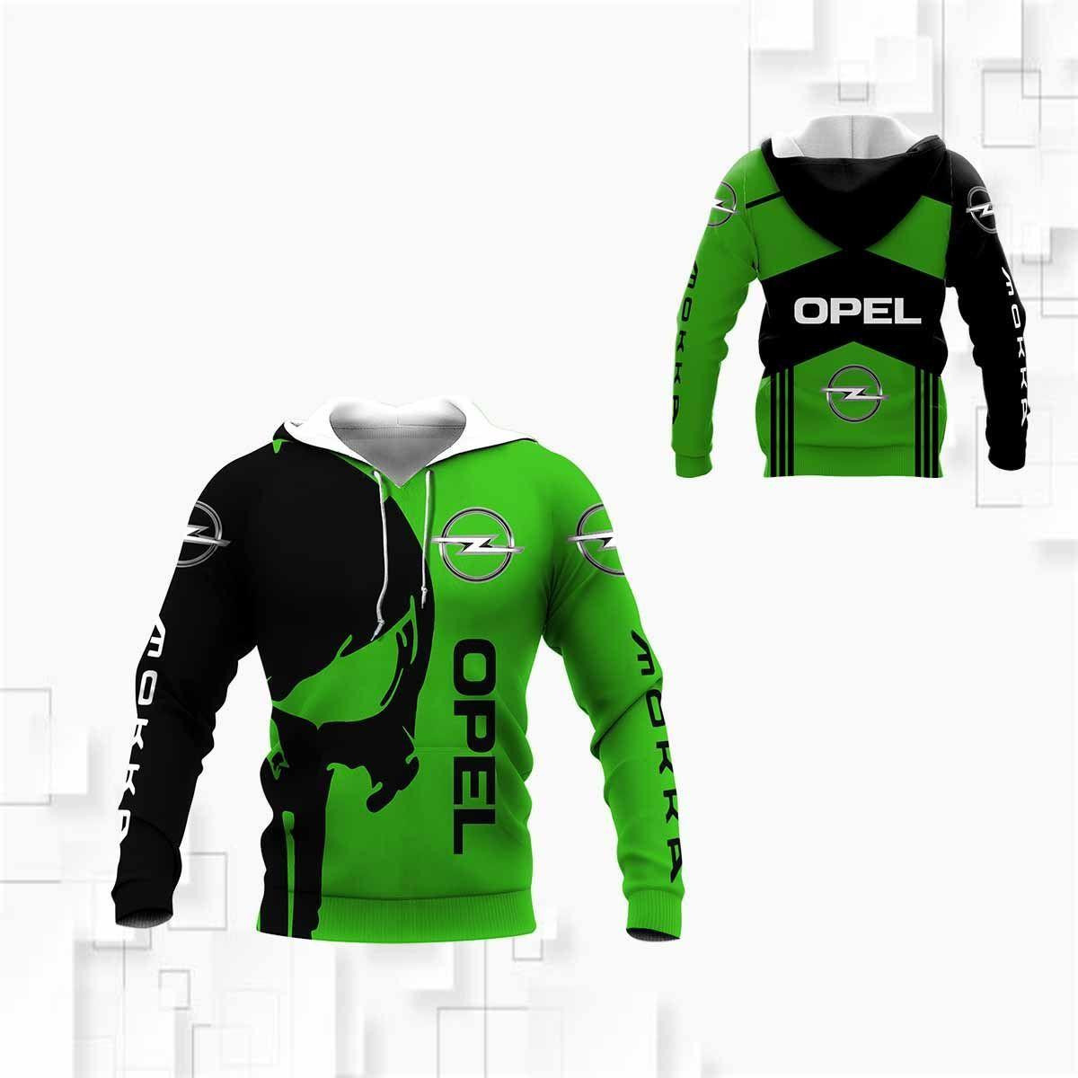 Opel Mokka Shirt 1024, 3d Hoodie Zip Hoodie