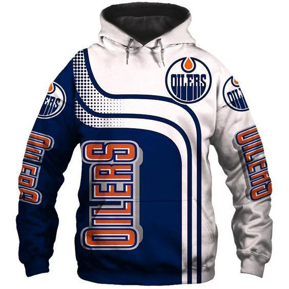 Edmonton Oilers 3D All Over Print Hoodie & Zip Hoodie