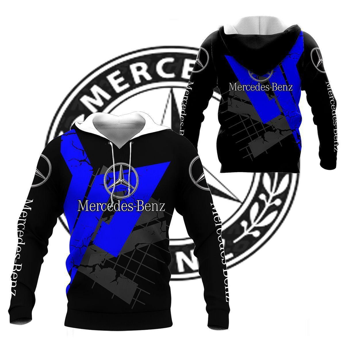 Mercedes-benz Shirt 441, 3d Hoodie Zip Hoodie