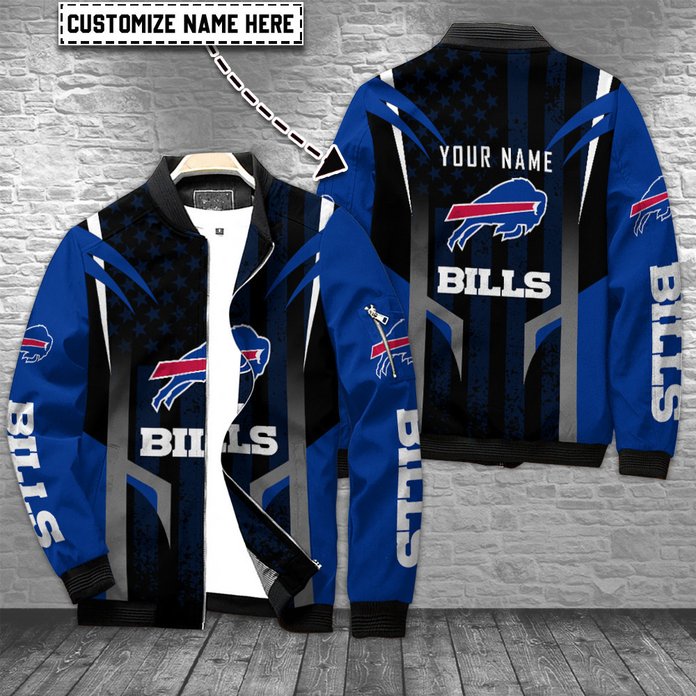 Buffalo Bills Personalized Bomber Jacket BG772