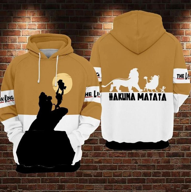 The Birth Lion King Over Print 3d Hoodie Zip Hoodie