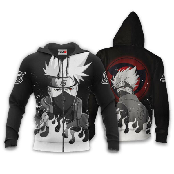 Kakashi Hatake Naruto Anime 1k400   Cartoon Graphic Outfits Aop 3d Hoodie, Zip Hoodie 1008