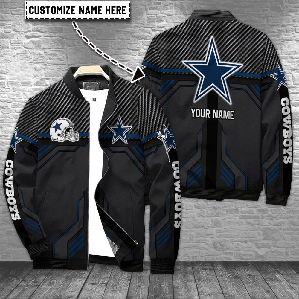Cowboys Personalized Bomber Jacket BG611