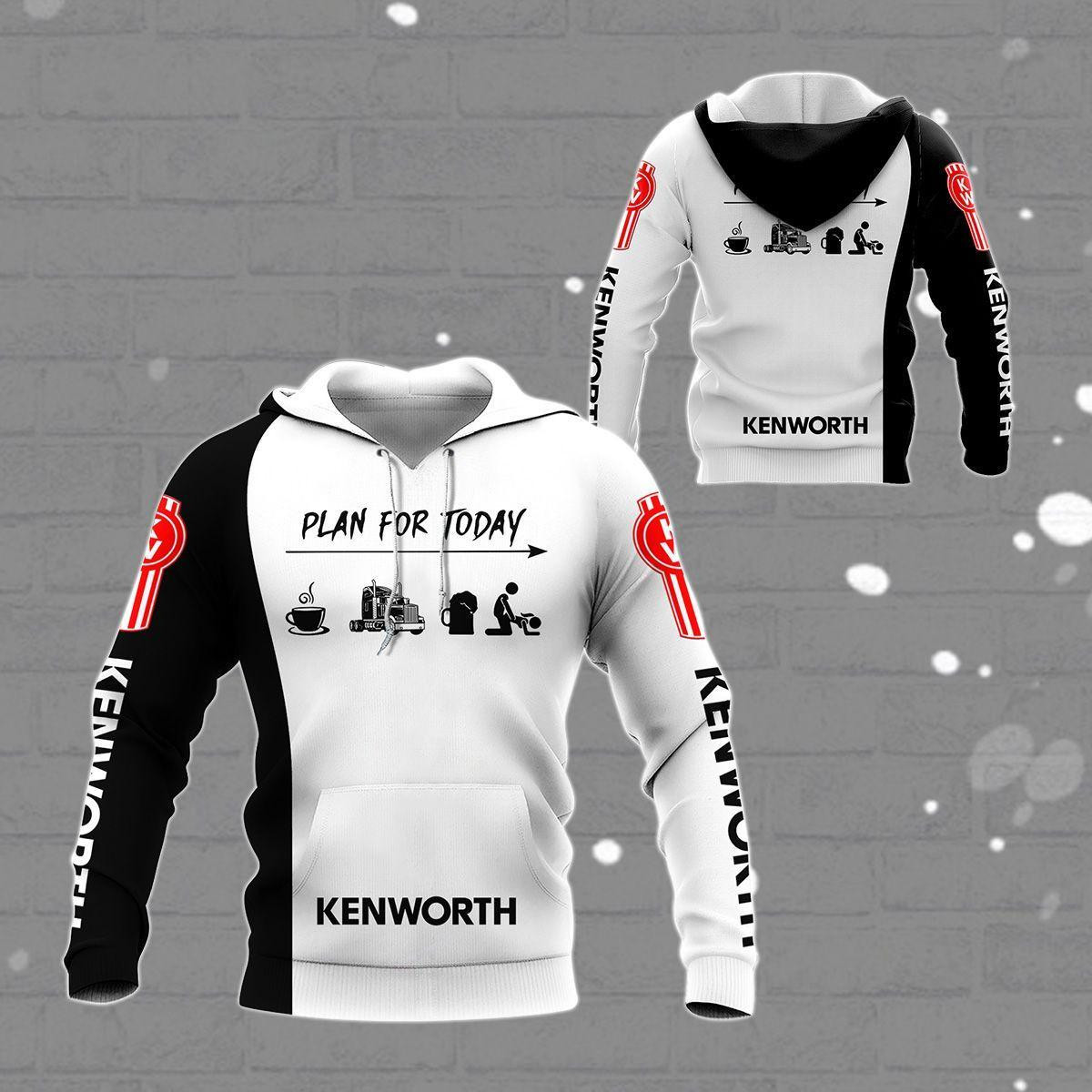 Kenworth Trucks Racing Team 7k865 3d Zip Hoodie Hoodie Ii0