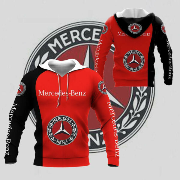Mercedes Benz Shirt 437, 3d Hoodie Zip Hoodie 814