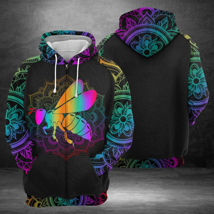 Bee 3D All Over Print Hoodie & Zip Hoodie