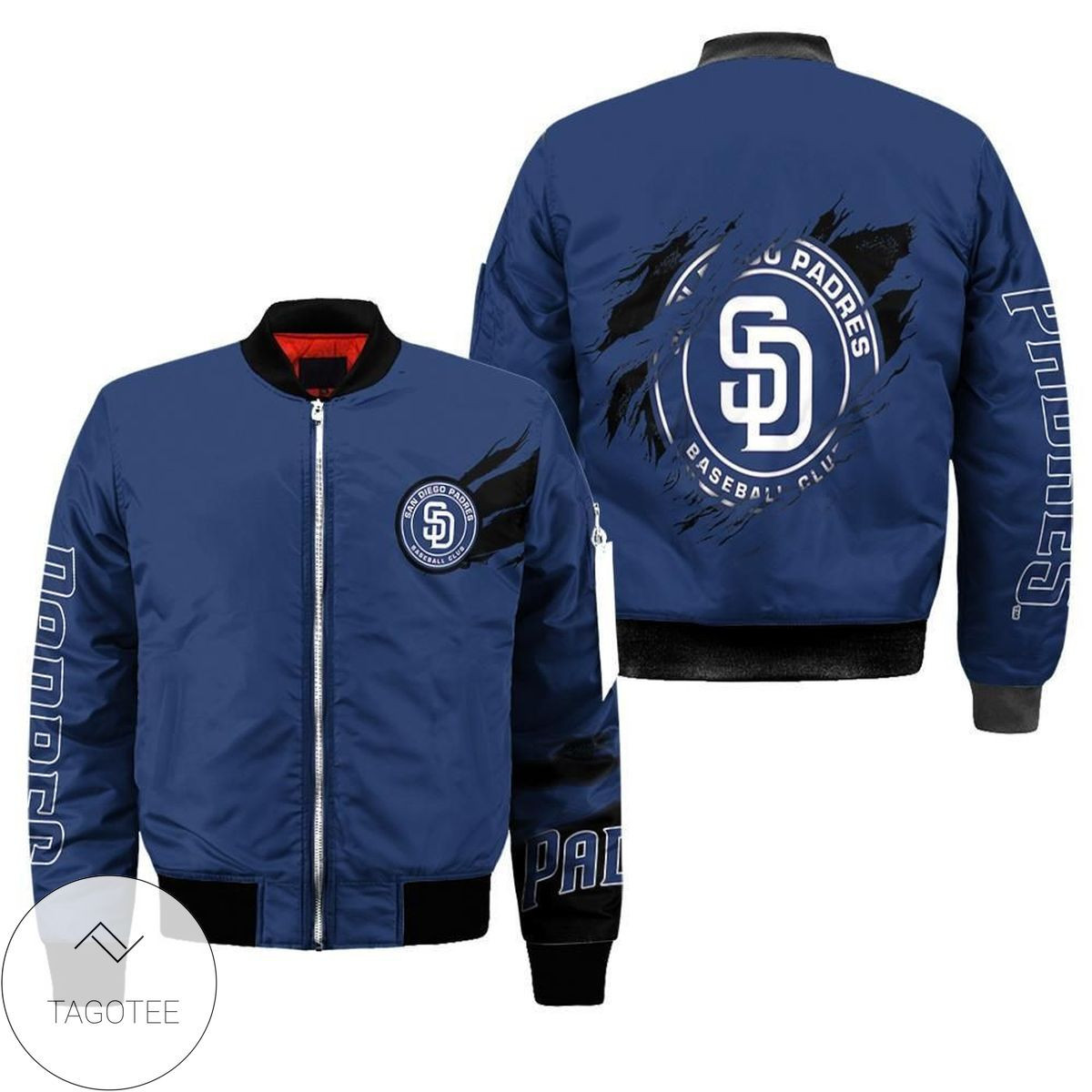 San Diego Padres Steelblue Bomber Jacket
