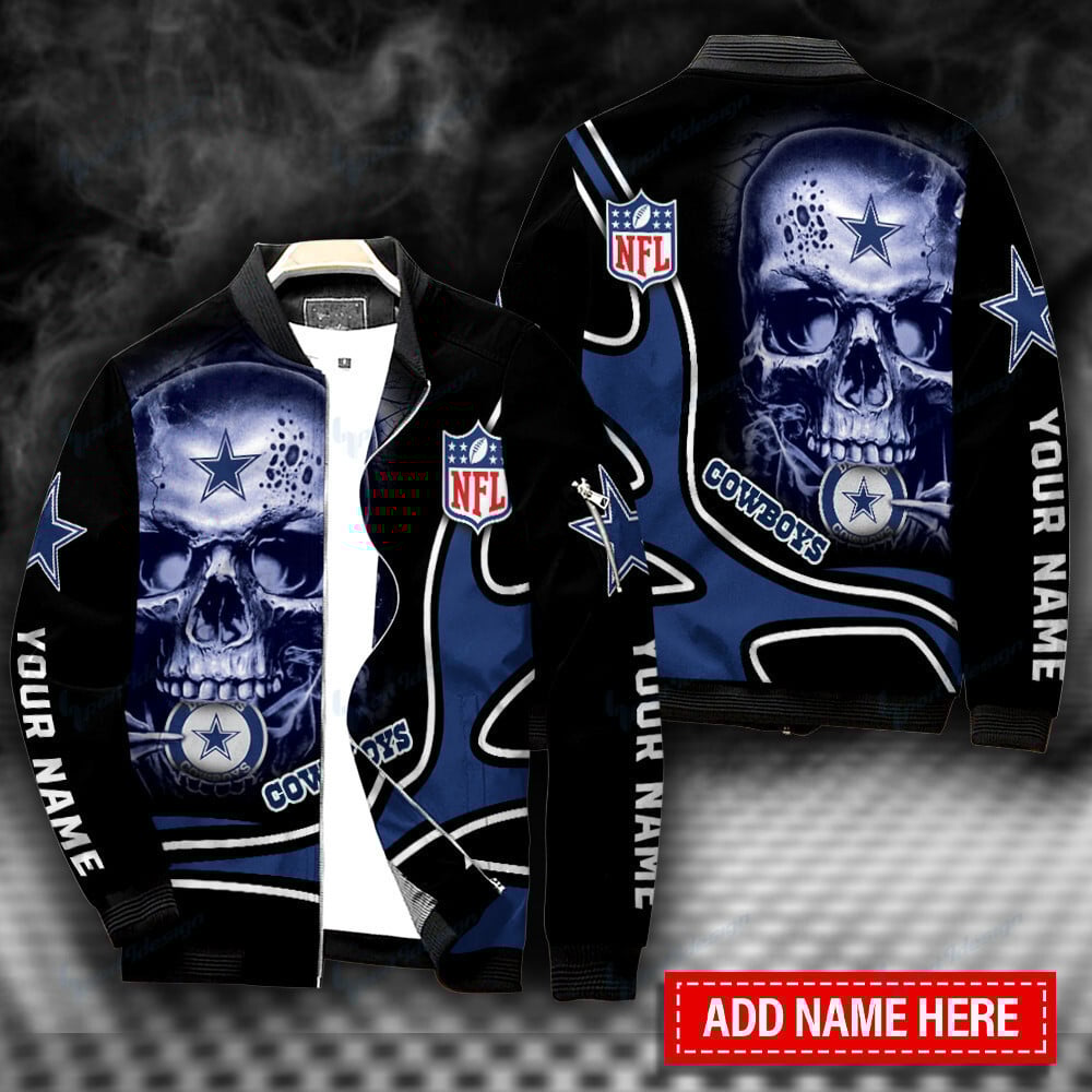 Cowboys Personalized Bomber Jacket BG421