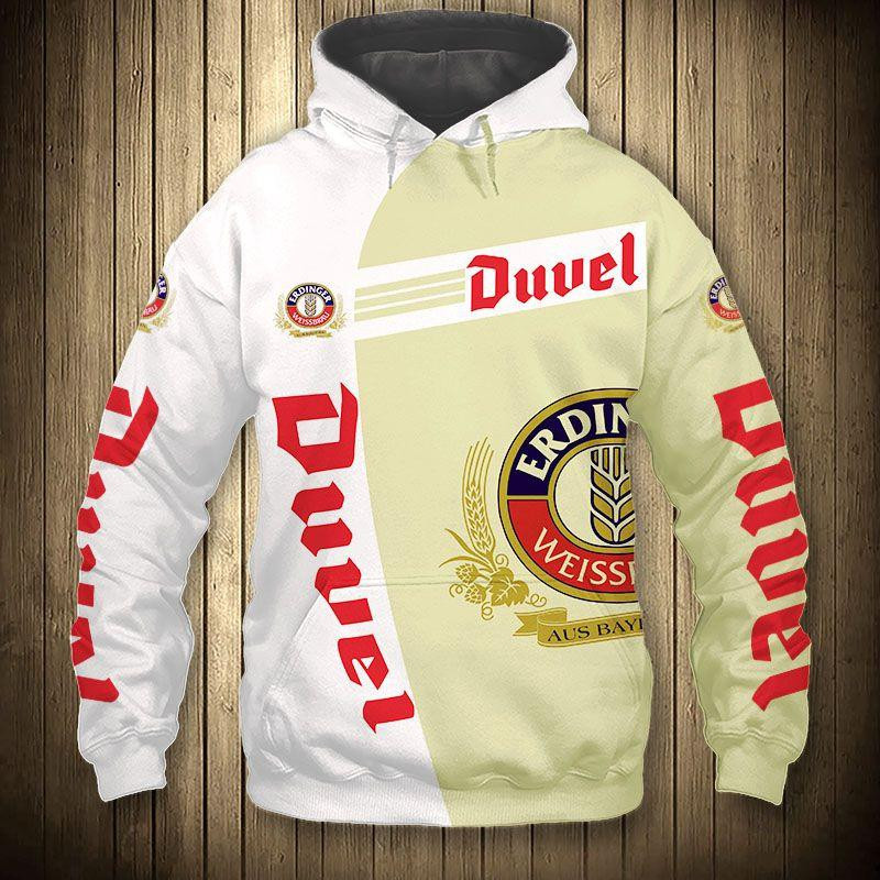 Duvel Moortgat Brewery King Beer 5k420 Cartoon 3d Hoodie Zip Hoodie