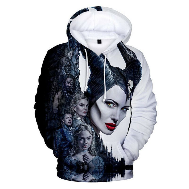 Maleficent Mistress Of Evil Over Print 3d Hoodie Zip Hoodie