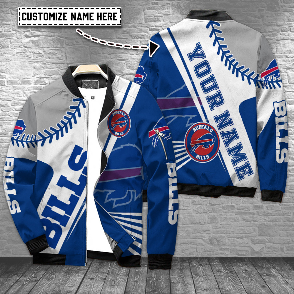 Buffalo Bills Personalized Bomber Jacket BG647
