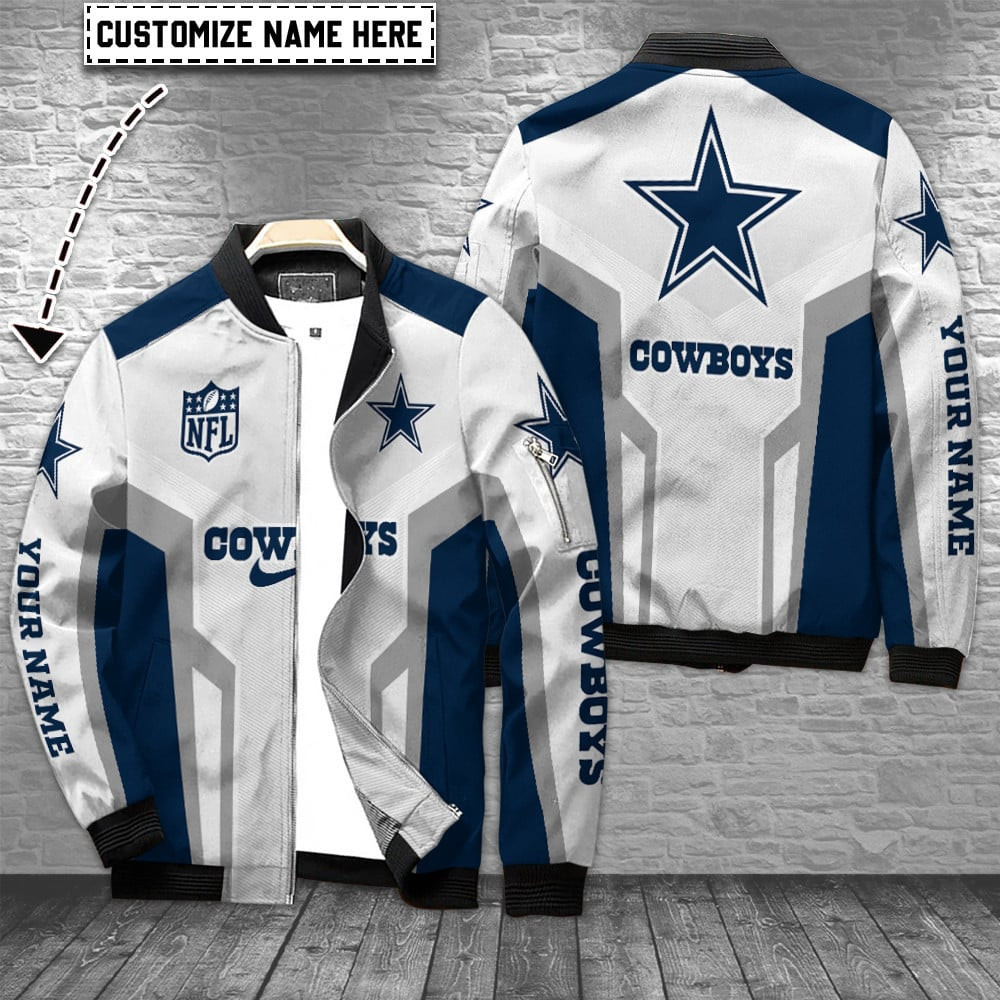 Cowboys Personalized Bomber Jacket BG658