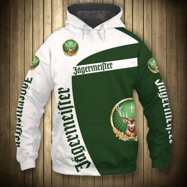 Jagermeister Liqueur 6k969 Cartoon 3d Hoodie Zip Hoodie 610