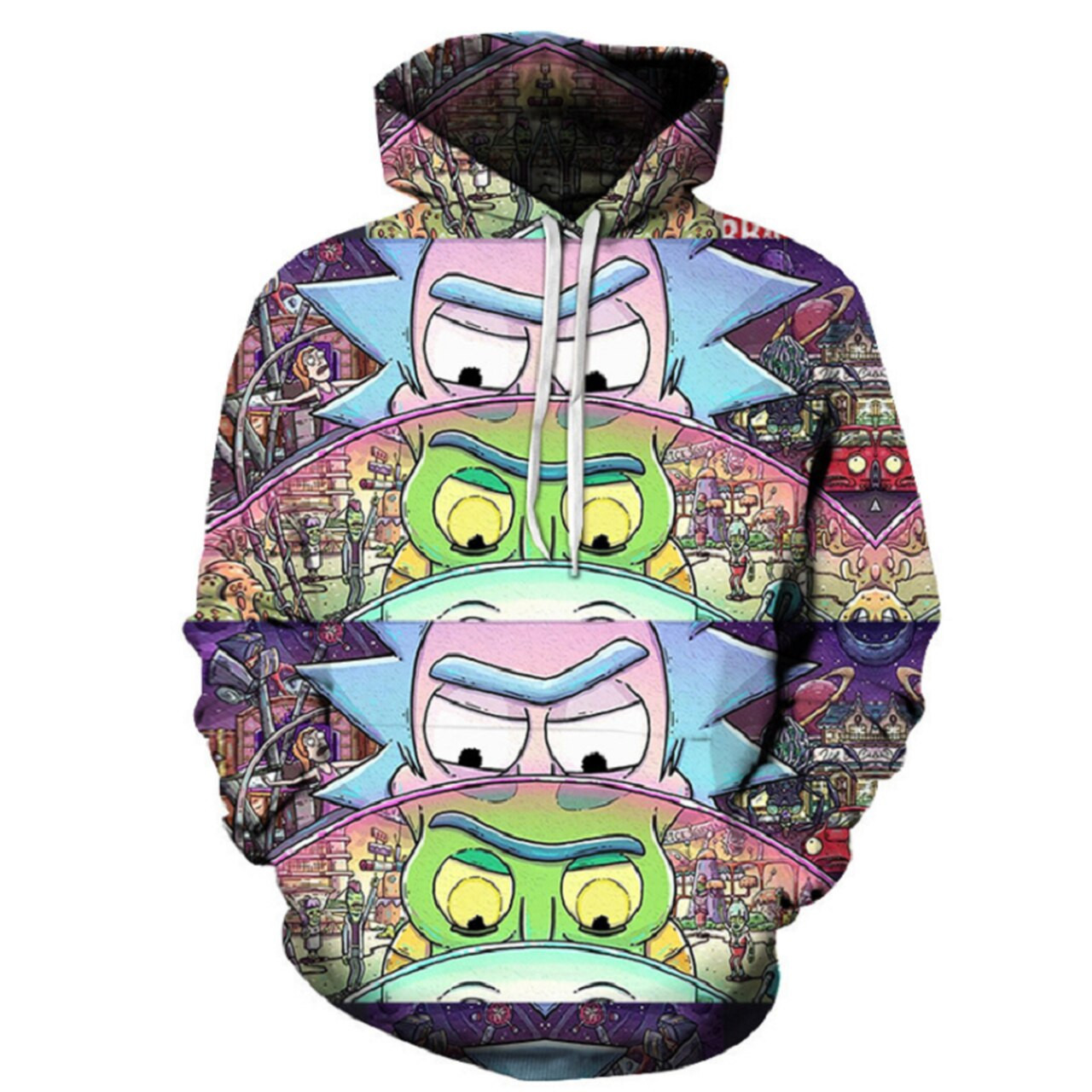 Rick And Morty 3D All Over Print Hoodie & Zip Hoodie