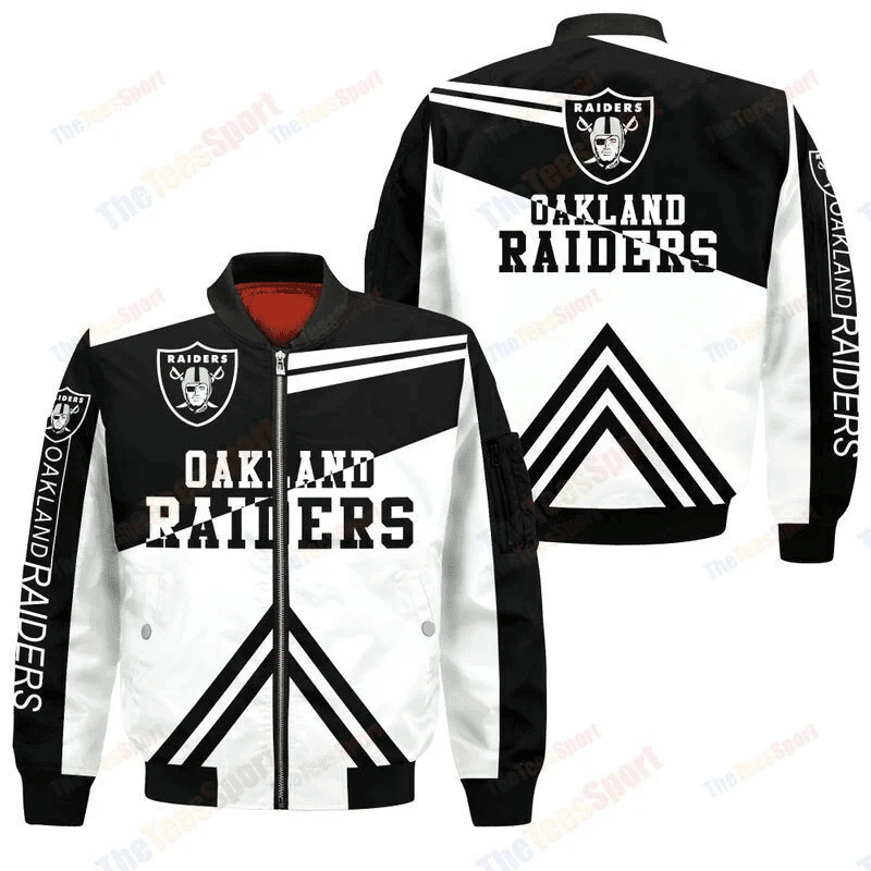 Las Vegas Raiders Bomber Jacket 75