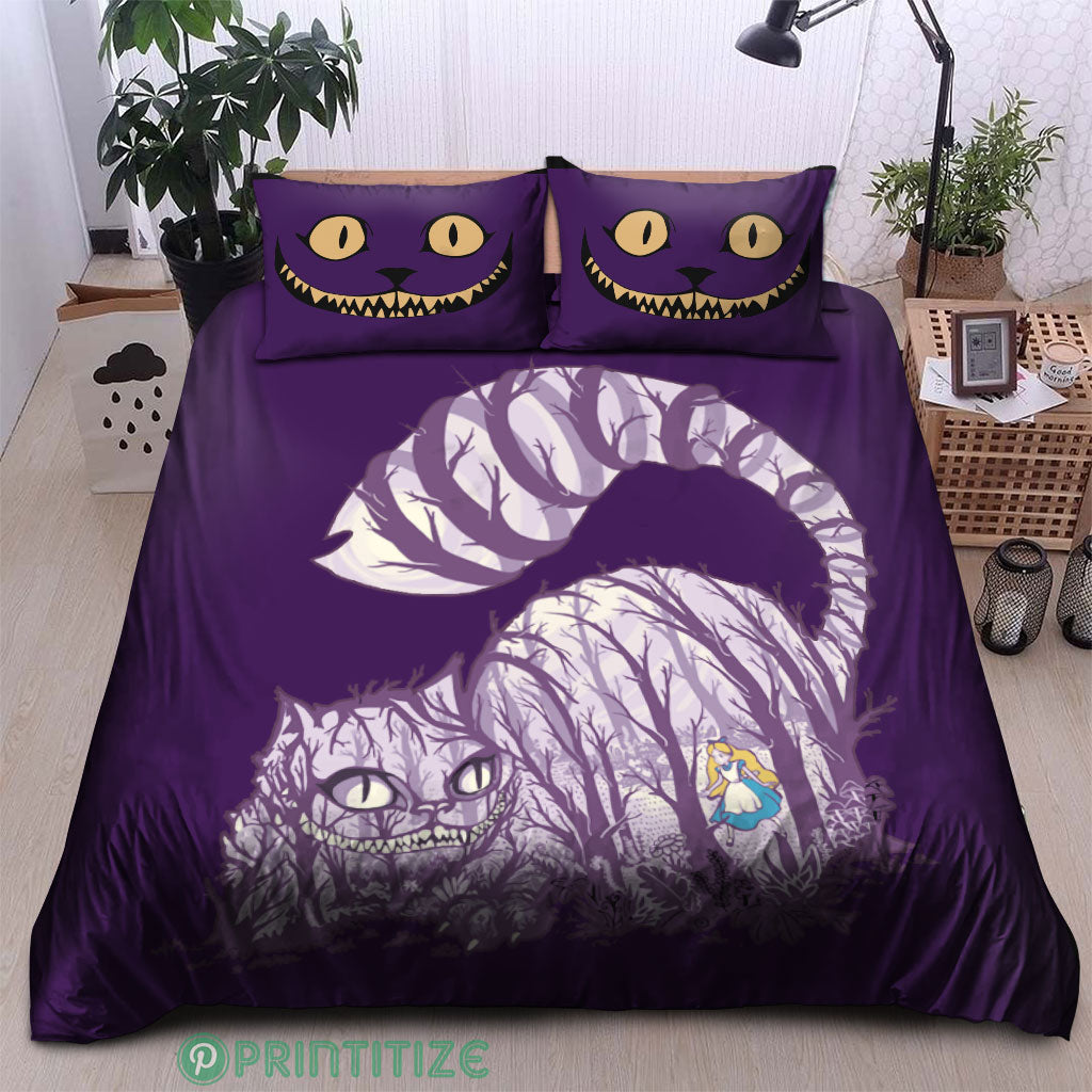 Alice In Wonderland Bedding Set Cheshire Cat Alice In Wonder Land Duvet Covers