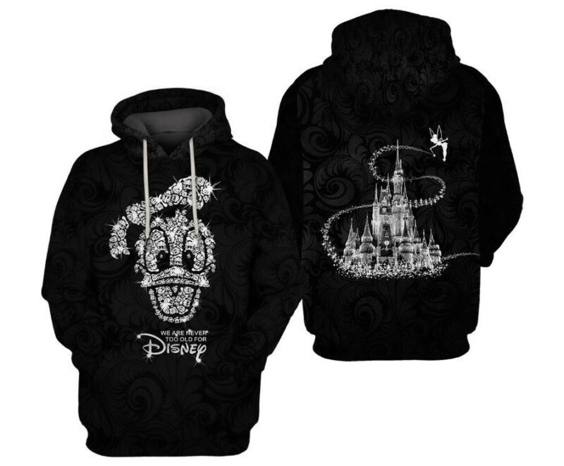 Donald We Are Never Too Old For 3d Hoodie Zip Hoodie