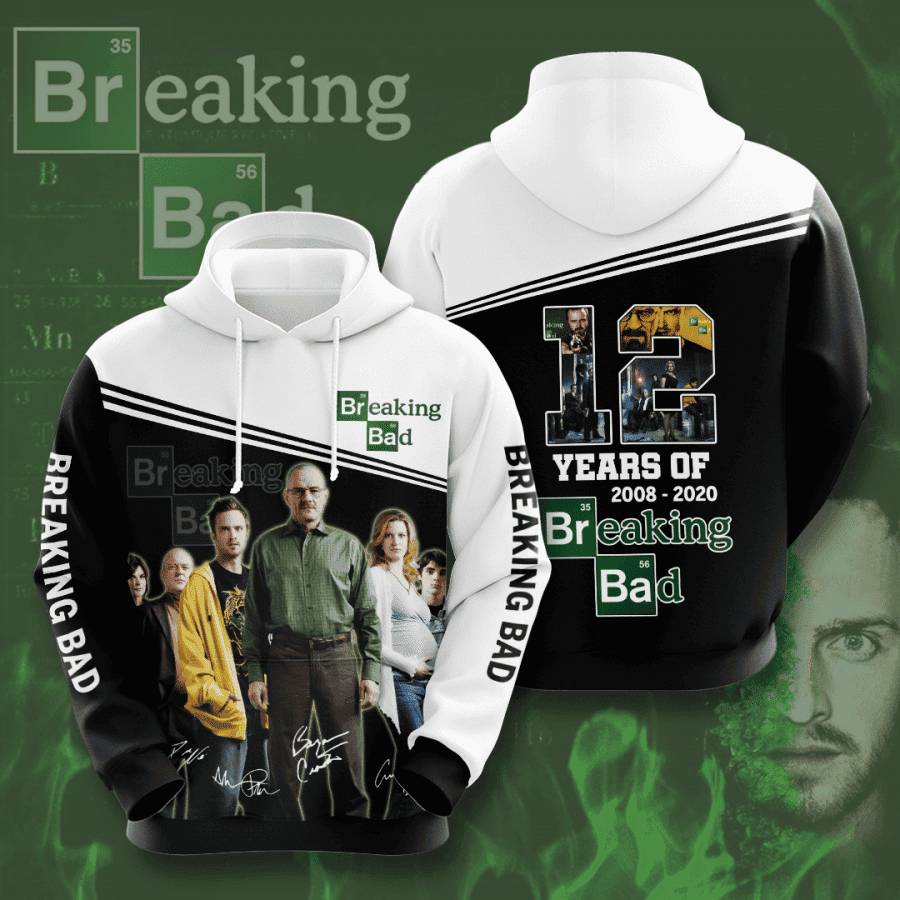 Breaking Bad 3D All Over Print Hoodie & Zip Hoodie