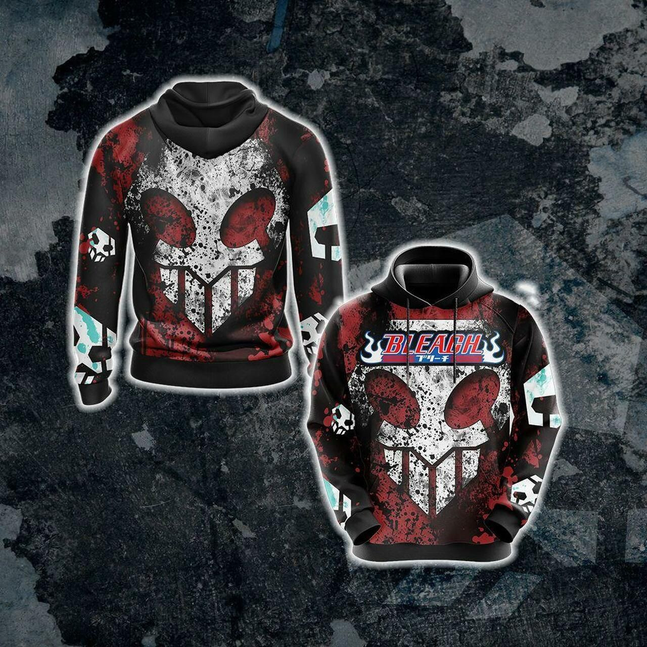 Bleach Logo Unisex 3D All Over Print Hoodie & Zip Hoodie
