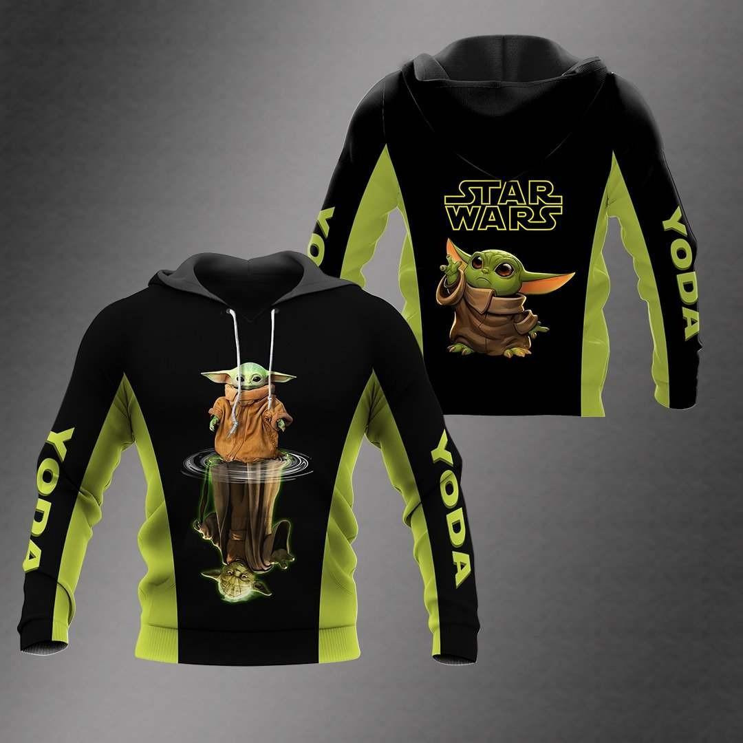 Yoda Star Wars Aop Hoodie