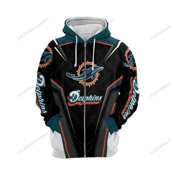 Miami Dolphins Saints 3D All Over Print Hoodie & Zip Hoodie