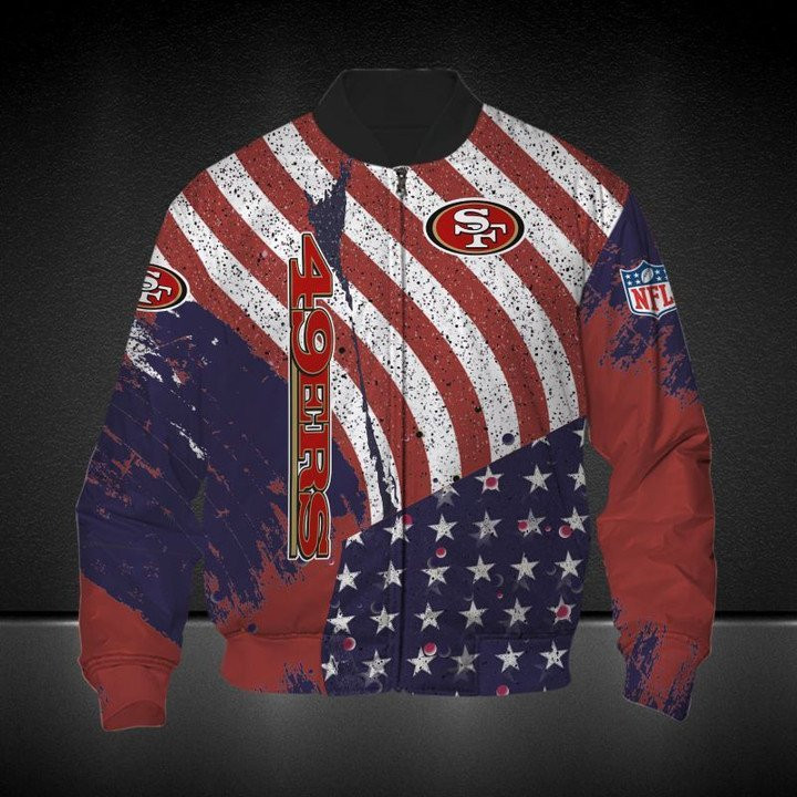 San Francisco 49ers Duty American Bomber Jacket