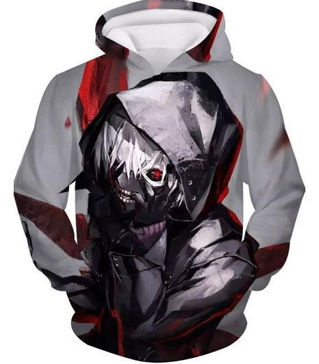 Tokyo Ghoul 3D All Over Print Hoodie & Zip Hoodie