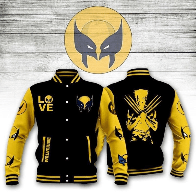 The Wolverine Marvel Comics 2k500 Gift For Fan Baseball Jacket