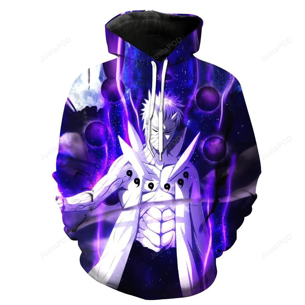 Obito Uchiha Naruto Shippuden 3D All Over Print Hoodie & Zip Hoodie