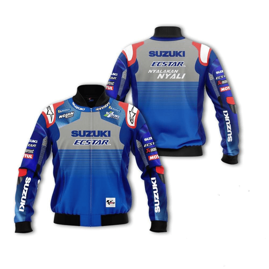 Suzuki Ecstar Motogp Racing Bomber Jacket 818