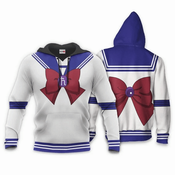 Sailor Saturn Sailor Moon  3d Hoodie Zip Hoodie