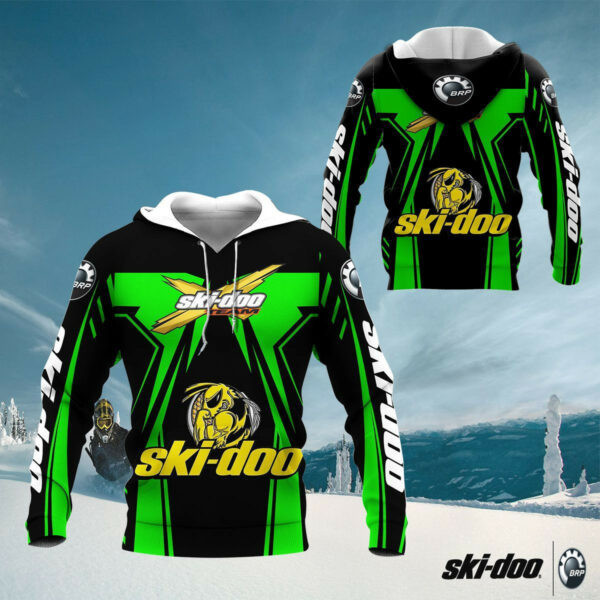 Ski-doo Shirt 469, 3d Hoodie Zip Hoodie 2039
