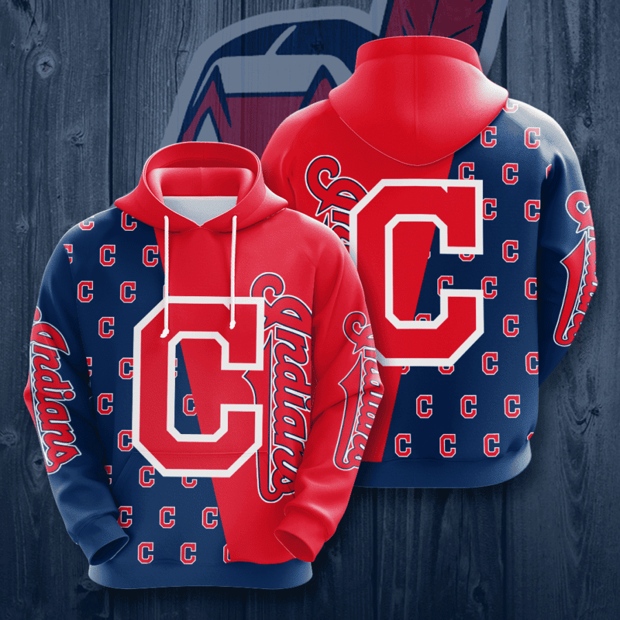 Cleveland Indians 3D All Over Print Hoodie & Zip Hoodie