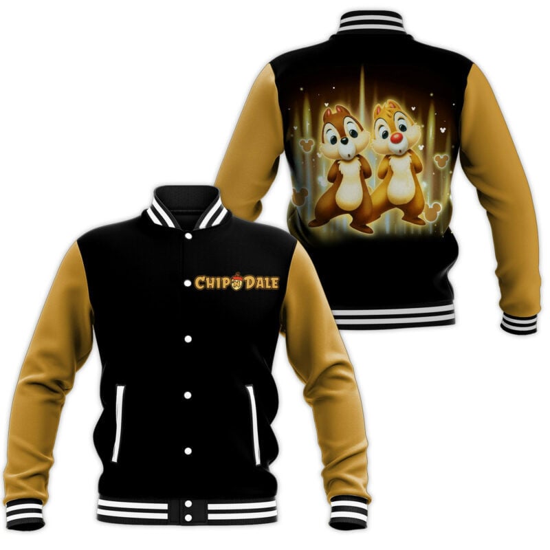 Chip And Dale Baseball Jacket