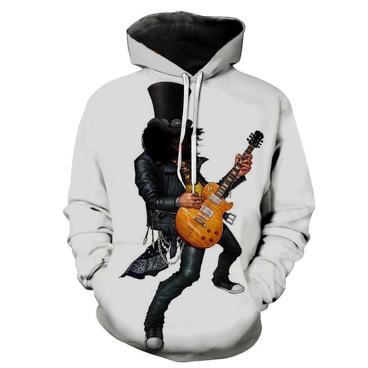Guns Roses 3D All Over Print Hoodie & Zip Hoodie