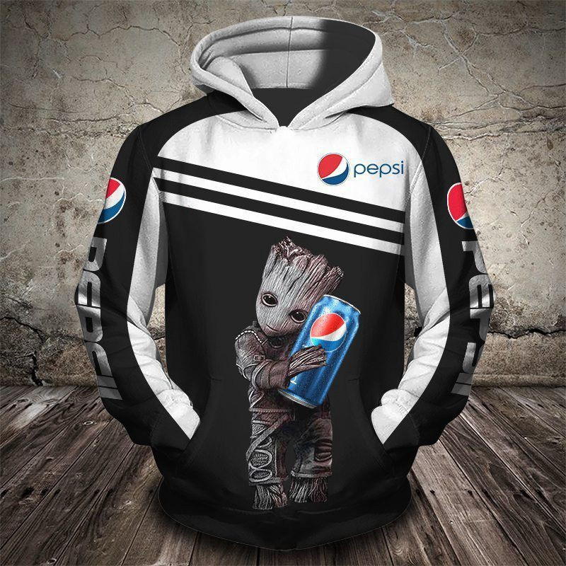 Pepsi Grooot 3D All Over Print Hoodie & Zip Hoodie