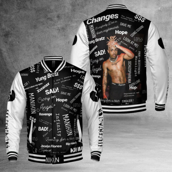 Xxxtentacion Memories Trending Baseball Jacket 466 496